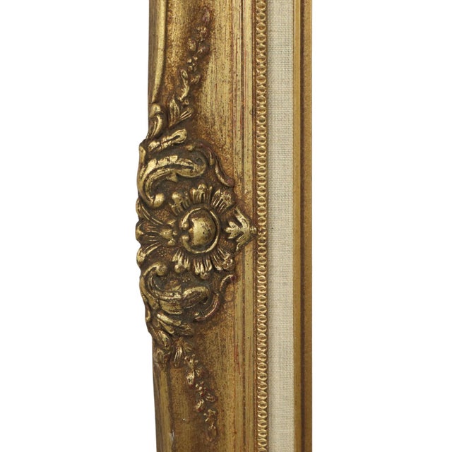 Baroque Large Baroque Style Gilt Frame, 1960s For Sale - Image 3 of 18