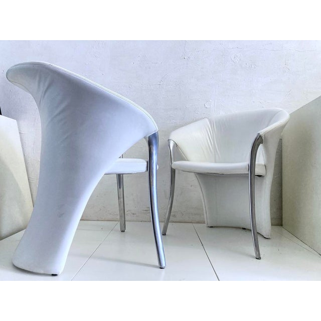 Set of Vintage Model Calla Armchairs by Gino Carollo for Draenert, 1990s For Sale - Image 4 of 18