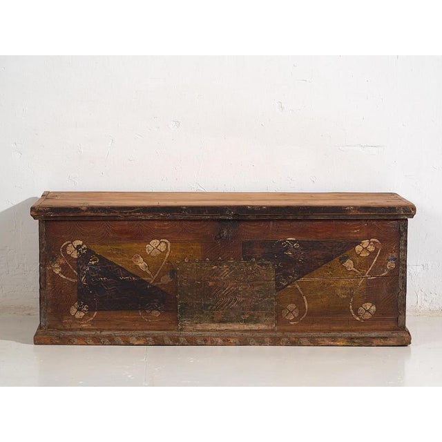 Antique Storage Chest, 1920s For Sale - Image 4 of 10