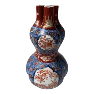 19th Century Imari Triple Gourd Vase