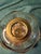 Metal Rare Mid 19th Century Eapg Flute Pattern Camphene Fluid Burner Lamp Weighted Bronze Base For Sale - Image 7 of 11