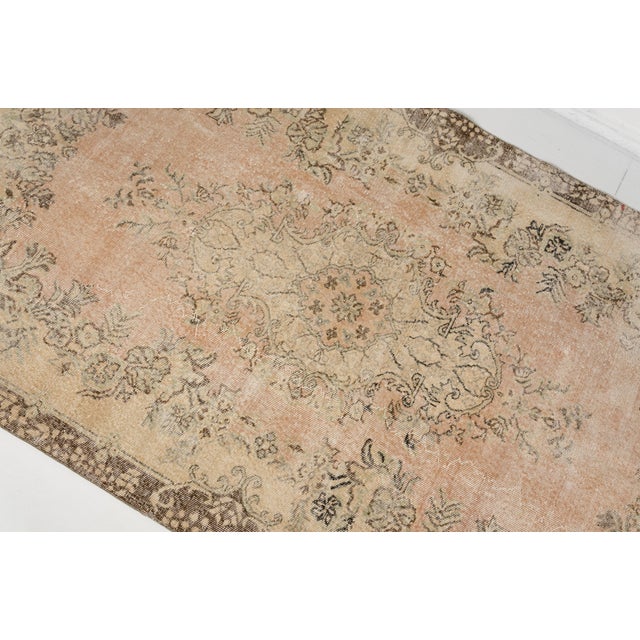 Vintage Turkish Area Rug, Hand-Knotted Wool, Traditional Anatolian Rug For Sale - Image 6 of 10