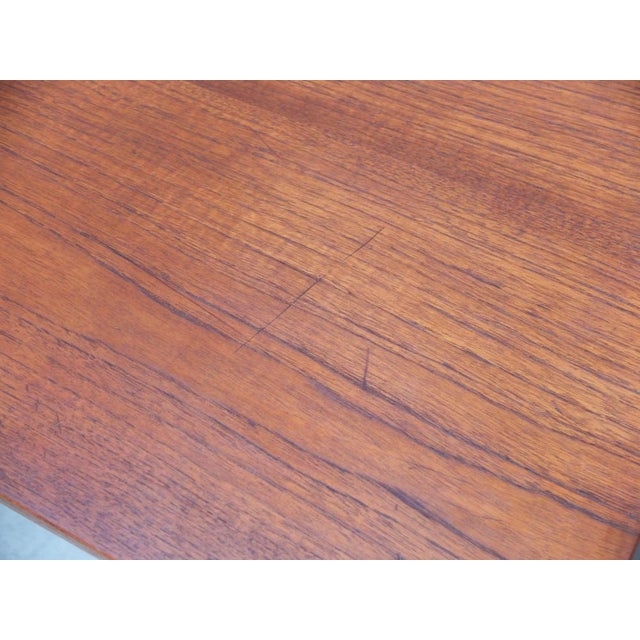 Extendable Dining Table by Erik Riisager Hansen for Haslev, 1960s For Sale - Image 10 of 18