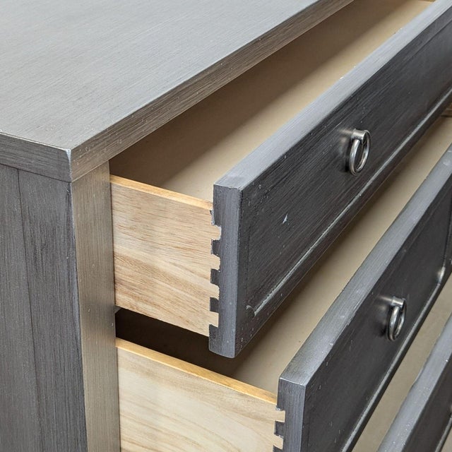 Wood Restoration Hardware Tatum Classic 4-Drawer Dresser For Sale - Image 7 of 10