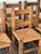 1900 - 1909 S/6 Early Mission Arts & Crafts Rush Chairs 1900s Michigan Chair Co. For Sale - Image 5 of 8