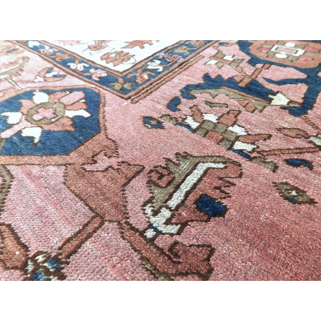 Antique Persian Serapi Rug. 13'6"x 9'6" For Sale - Image 18 of 18