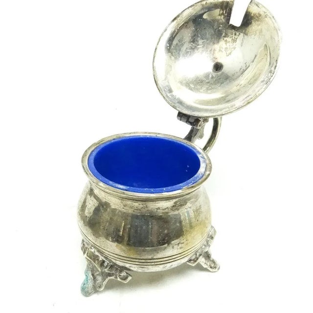 Art Deco Salt Holder, United Kingdom, 1950s For Sale - Image 4 of 8