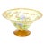 Mid-Century Modern Italian Venetian Art Glass Gilt & Painted Tableware Piece For Sale