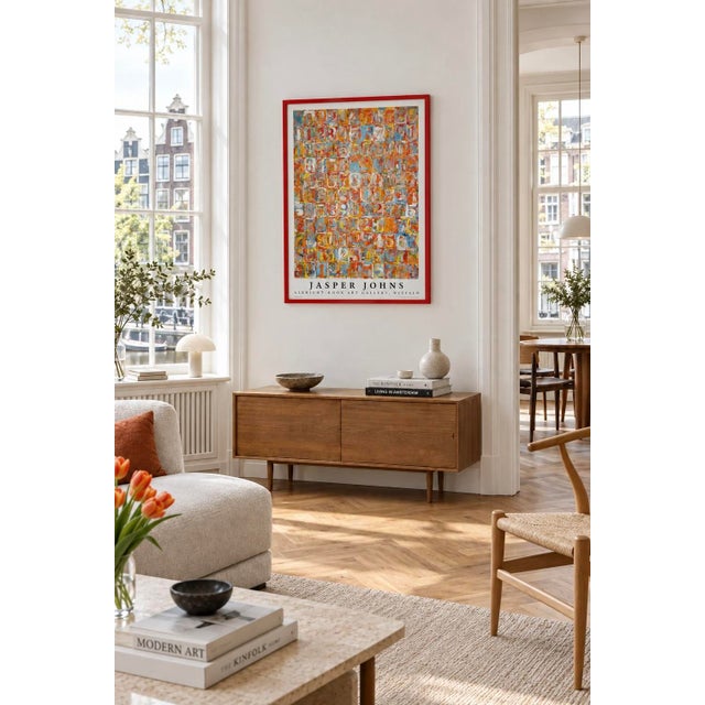 American Jasper Johns (American, Born 1930), Numbers in Color, 1958–59, Copyright Albright Knox, New York, Printed in Holland. For Sale - Image 3 of 13