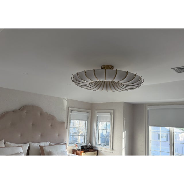 English Chambers Flush Mount For Sale - Image 3 of 6