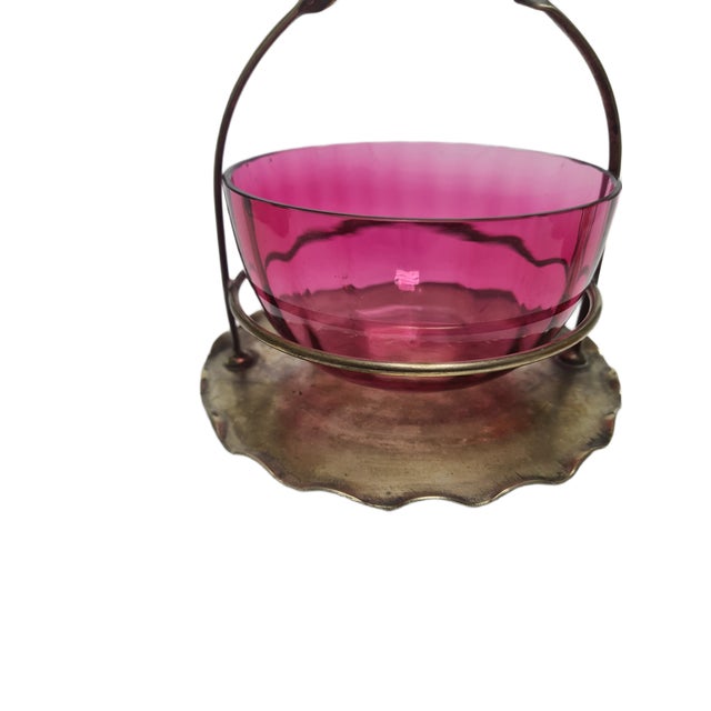 Antique Art Nouveau British Basket, 1900s For Sale - Image 13 of 16