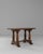 19th Century 19th Century Luxembourg Provincial Oak Trestle Console Table In Original Patina For Sale - Image 5 of 18