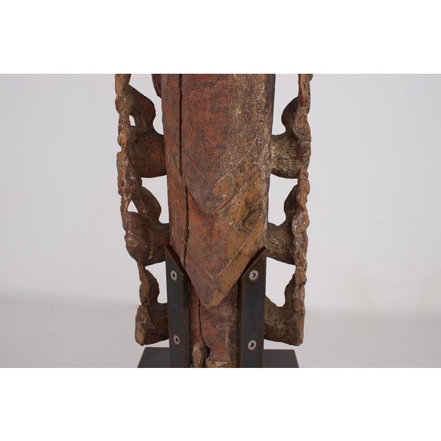 Burmese Artist, Statue of Burma, 1800s, Wood For Sale - Image 5 of 7