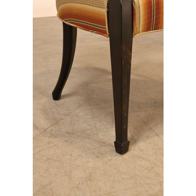 Baker Furniture Set Of Eight Oval Back Dining Chairs For Sale - Image 13 of 18