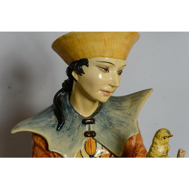 Chinoiserie Table Lamps by Domenico Poloniato, 1950s a Pair For Sale - Image 9 of 14