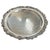 Silverplate Round Butler’s Buffet Serving Tray Footed With Handles by Sheridan, Mid 20th Century For Sale - Image 4 of 9