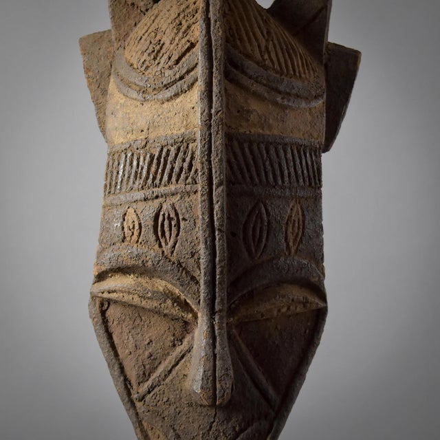 The Banda masks, integral to the cultural and spiritual life of the Nalu and Baga ethnic groups in Guinea and Guinea-...