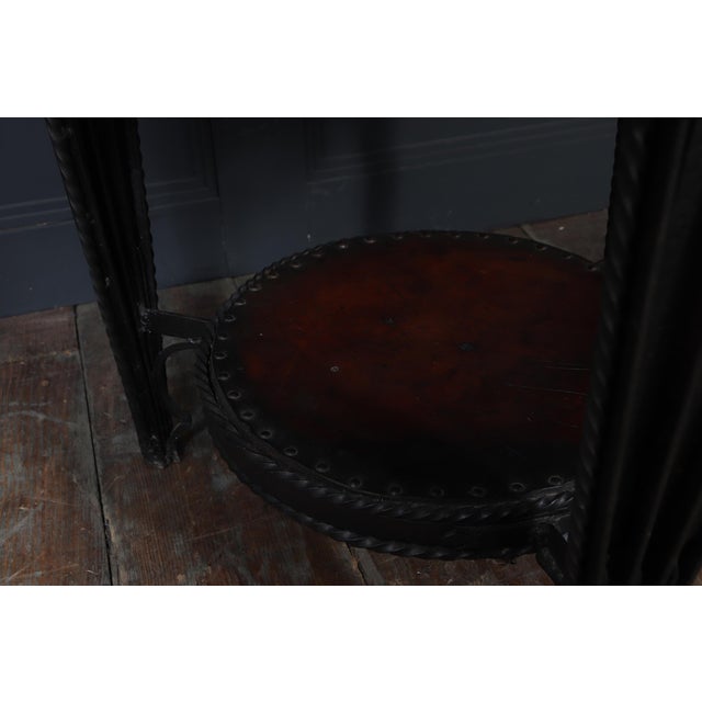 1930s Art Deco French Wrought Iron Coffee Table, 1930s For Sale - Image 5 of 18