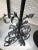 French Hand Forged Wrought Iron Cremaillere Kitchen Tool Holder For Sale - Image 4 of 13