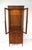 Mid Century Tall Walnut Curio Display Cabinet in the Style of Danish Modern For Sale - Image 14 of 18