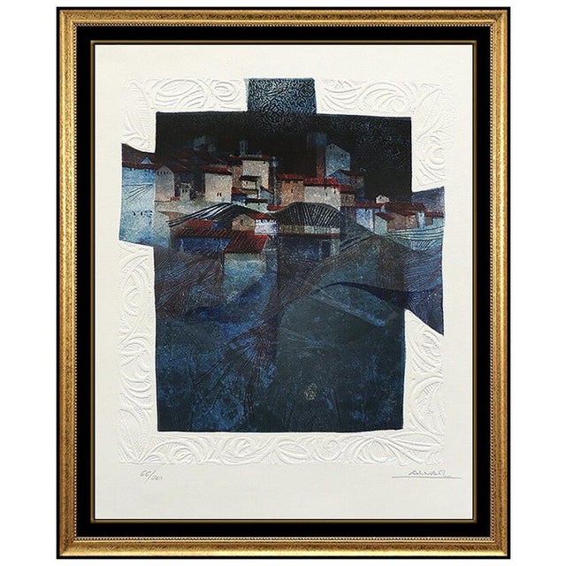 Printmaking Materials Late 20th Century 4 Paisatges Suite, Sunol Alvar - Set of 4 For Sale - Image 7 of 12