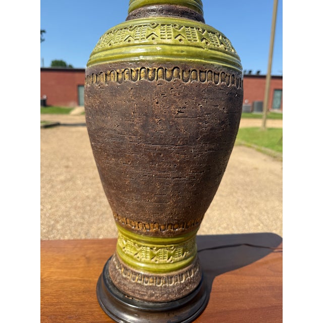 Bitossi Vintage Bitossi Ceramic Lamp For Sale - Image 4 of 8
