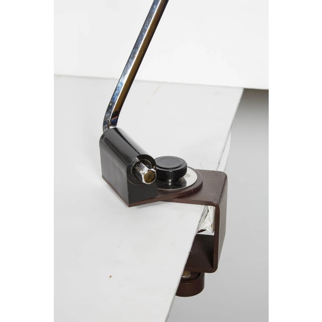 1970s Pala Desk Lamp by D. C. Arnoldi for Luci Illuminazione d'Interni of Italy For Sale - Image 4 of 11