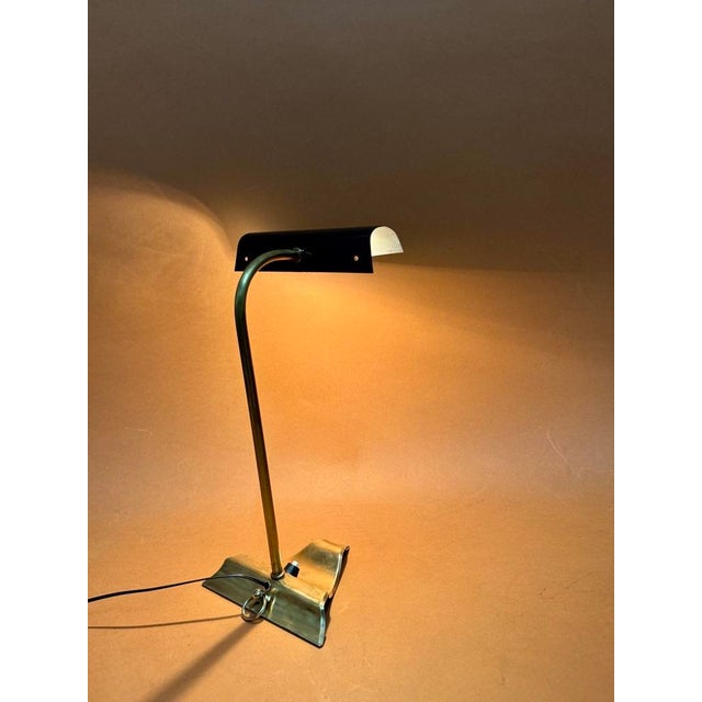 Black Vintage Table Lamps, 1950s, Set of 2 For Sale - Image 8 of 10