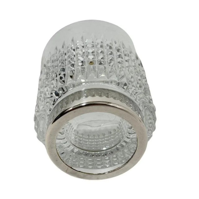 Crystal Glasses with Silver from C. Bos & Zn, Amsterdam, Set of 24 For Sale - Image 4 of 8