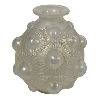 Art Deco Vase by for Lalique, 1927 For Sale