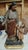 Large Religious Statue of Saint Joseph and the Baby Jesus in Polychrome Terracotta and Gilded Wood For Sale - Image 9 of 11