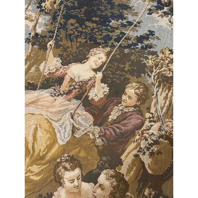 Vintage Aubusson Jaquar Tapestry For Sale - Image 10 of 15