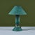 Metal Ron Rezek Verdigris Table Lamp For Sale - Image 7 of 17