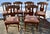 Bernhardt Vintage Set of Six Bernhardt British Colonial Style Dining Chairs For Sale - Image 4 of 13