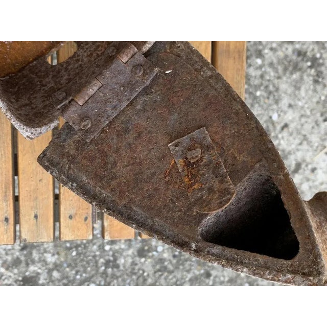 Antique 1800s Iron, Rare 19th Century Iron.