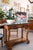 French French Restauration Walnut Marble-Top Console Table, Circa 1820 For Sale - Image 3 of 6