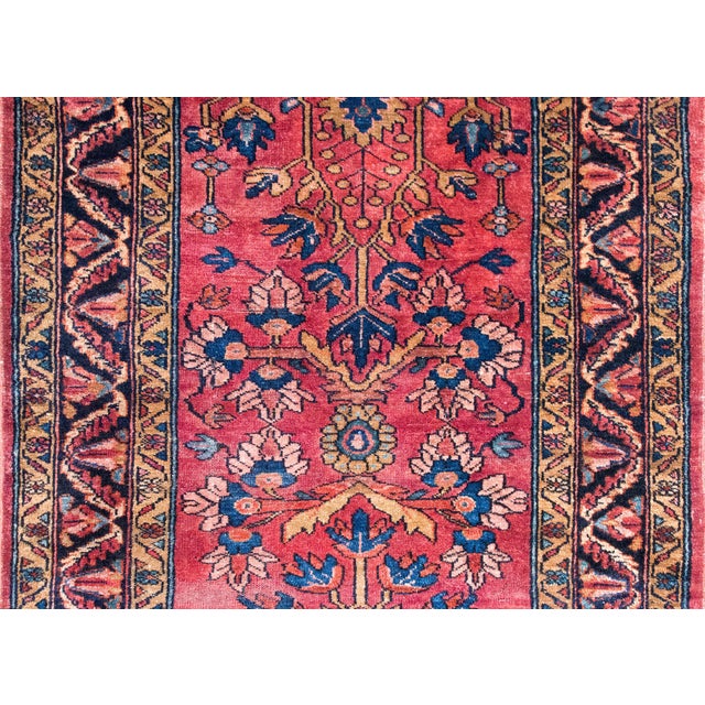 Early 20th Century Persian Lilihan Rug For Sale - Image 10 of 15