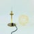 Gold Mid-Century Bubble Glass and Brass Table Lamps by Helena Tynell, Germany, 1960s, Set of 2 For Sale - Image 8 of 11