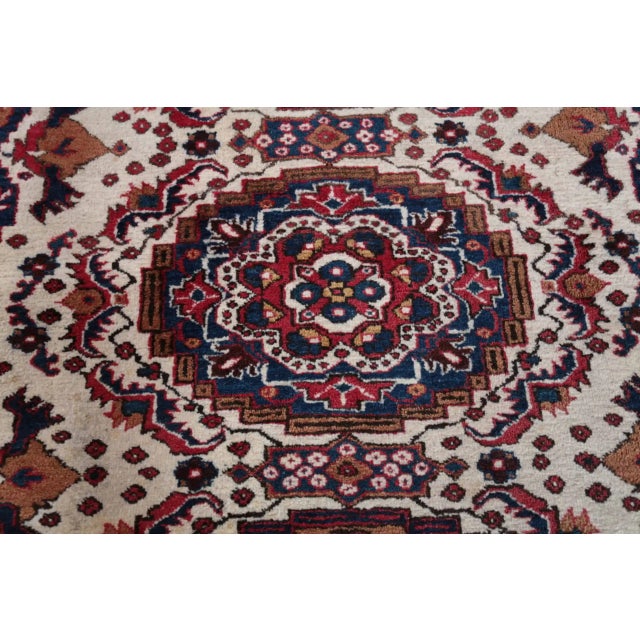 Hand-knotted Transcaucasian rug. Wool pile on wool warp. Weaving density around 250,000 knots per m2. High-quality rug...