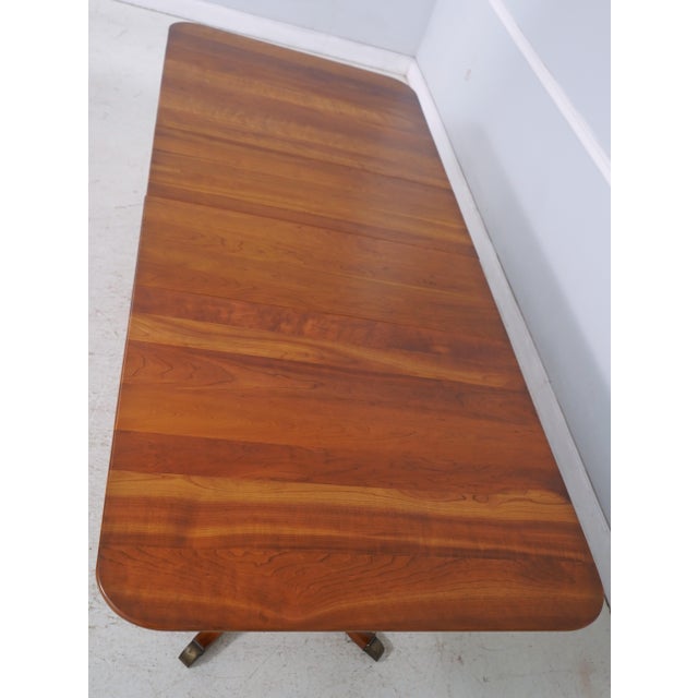 Stickley Cherry Valley Duncan Phyfe Dining Table For Sale - Image 13 of 18
