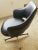 Mid-Century Modern Mid Century Black Overman Swivel Office Chair For Sale - Image 3 of 7