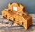 Vintage Handcrafted Matchstick Mantle Clock For Sale - Image 12 of 18