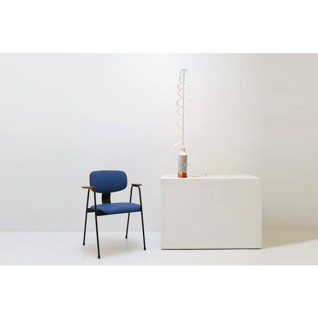 France / 1972 / light sculpture / Werner Epstein / Inter Neo / Aluminum, wood / Mid-Century / Modernist / Minimalist /...