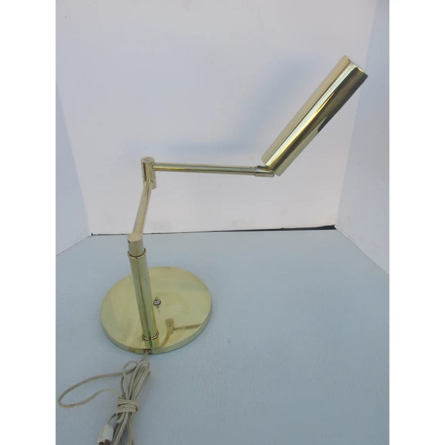1960s 1960s Brass Desk Lamp For Sale - Image 5 of 5