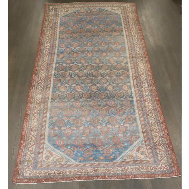 A gallery size early 20th Century Persian Malayer Rug