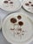 Ceramic Ceramic Plates with Thistle Motifs, France, 1970s, Set of 9 For Sale - Image 7 of 14