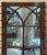 Gothic Gothic Window Pane Mirror in Burr Walnut Frame From England (H 37 3/4 X W 17) For Sale - Image 3 of 11