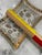 1950s 1950s Mid-Century Modern Georges Briard Pebbled, Rectangular Dish With Gilded Persian Garden Motif For Sale - Image 5 of 10