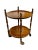 Wood Danish Round Trolley, 1960s For Sale - Image 7 of 9