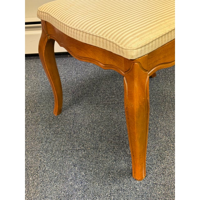 Late 20th Century French Cane Back Dining Chairs - Set of 6 For Sale - Image 9 of 12